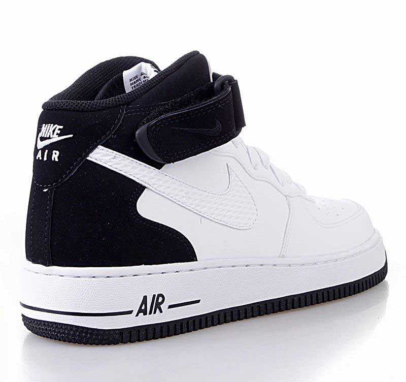 air force 1 blanco y negro