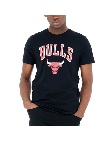 New Era cotton T-shirt NBA Infill Tee Bulls white color buy on PRM