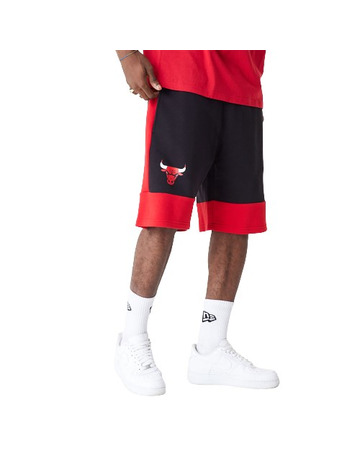 New Era NBA Chicago Bulls Large Graphic Joggers Black