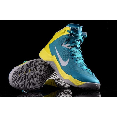 Nike Zoom Hyperquickness "Beach" (300/turquesa/amarillo)