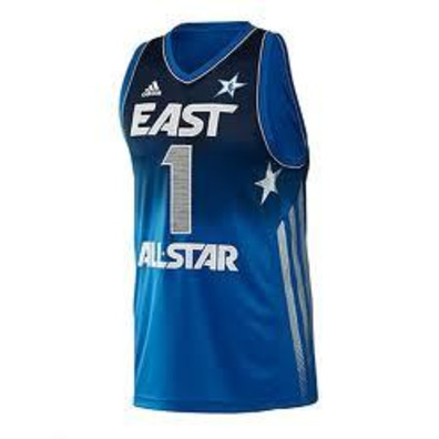 Adidas Camiseta Derrick Rose All Star Este (azul/plata)