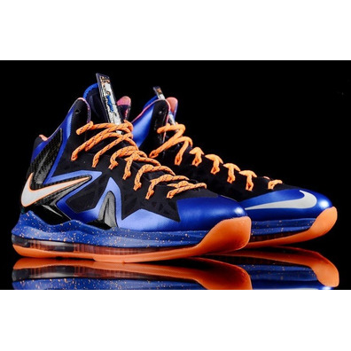 Lebron X P.S. Elite "Superhero" (400/azul/naranja)