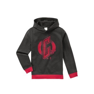 Adidas NBA Bulls Hoody Kids (preto/vermelho)