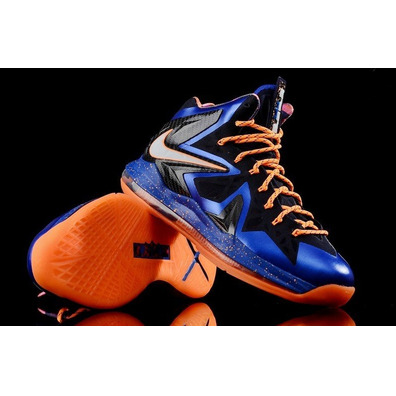 Lebron X P.S. Elite "Superhero" (400/azul/naranja)