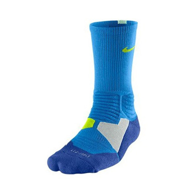 Calcetines Nike Hyper Elite Basket Crew (473/Azul/Lima/Pistacho)