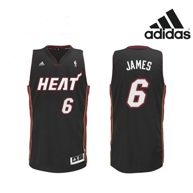 Adidas NBA jersey Lebron James Miami (black)