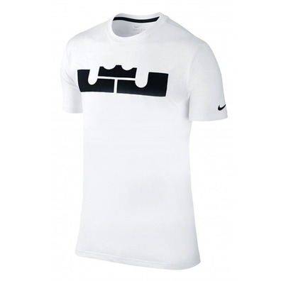 LeBron Dri-FIT New Logo Tee (102/white/black)