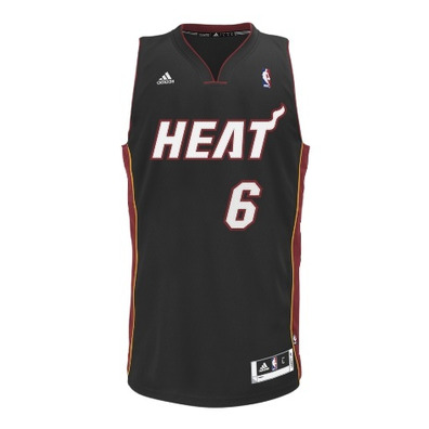 Adidas NBA jersey Lebron James Miami (black)