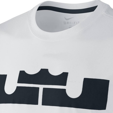 LeBron Dri-FIT New Logo Tee (102/white/black)