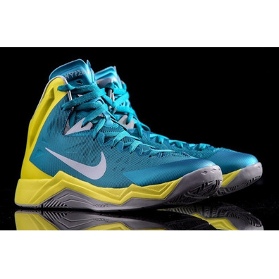 Nike Zoom Hyperquickness "Beach" (300/turquesa/amarillo)