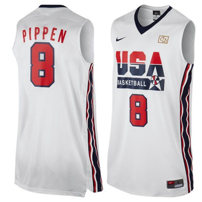 Camiseta Nike Replica Retro "USA" Pippen (100/blanco/azul/rojo)