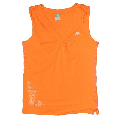 Nike Blusa V-Neck Sleveless (818/laranja)