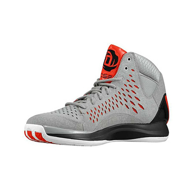 Adidas Derrick Rose 3 (gris/vermelho/preto)