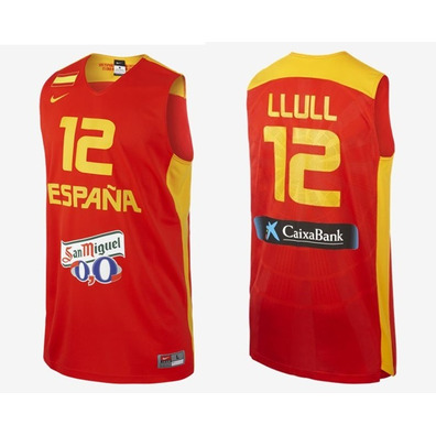 Camiseta de Juego de España "LLull" (600/rojo/amarillo)