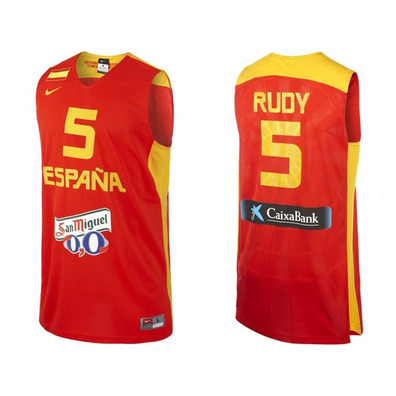 Camiseta de Juego de España "Rudy" (600/rojo/amarillo)