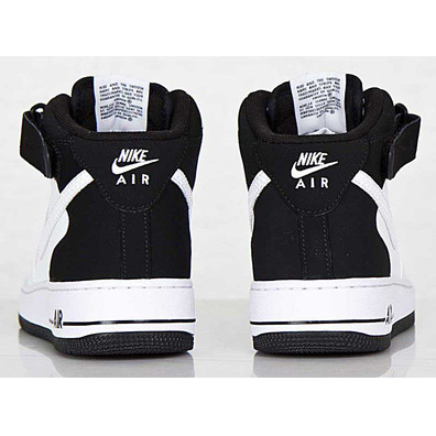 Air Force 1 Mid '07 "WhiteBlack" (124/blanco/negro)