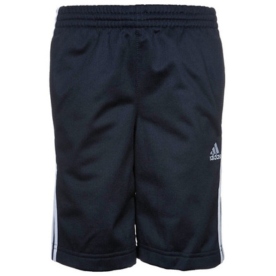 Adidas Young Boy Essential 3 Stripes Pes Short (azul/branco)