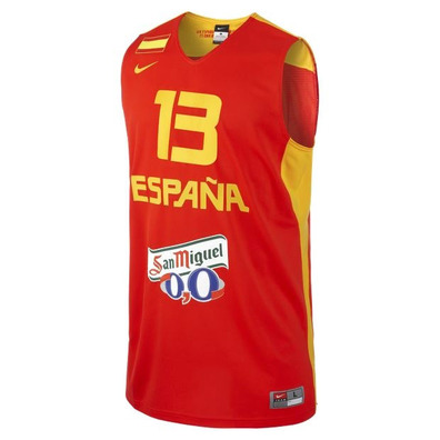 Camiseta de Juego de España "Marc Gasol" (600/rojo/amarillo)