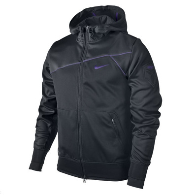 Kobe Suéter Hybrid FZ Fleece Hoody (012/preto/purpura)