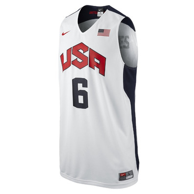 Replica Nike Lebron James "USA" (100/btanco/navy/vermelho)