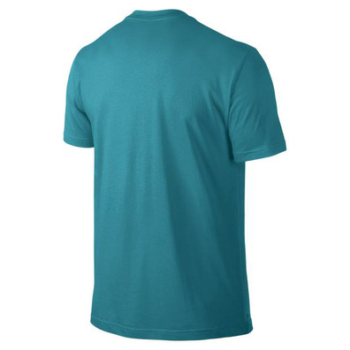 Camiseta Nike "The Swoosh Net" (372/tropical teal/navy)