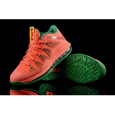 Nike Air Max Lebron X Low "Watermelon" (801/brightmango/verde)