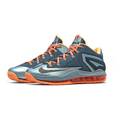 Air Max Lebron XI Low "Magneta" (002/gris/naranja)