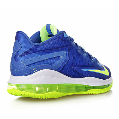 Air Max Lebron XI Low GS "Sprite Volt" (400/Azul/Volt/Blanco)