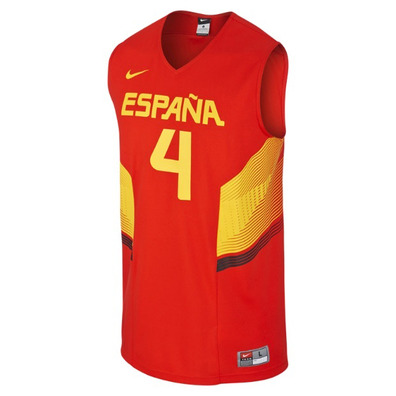 Nike Logo Spain Replica Pau Gasol (600/red/yelow)