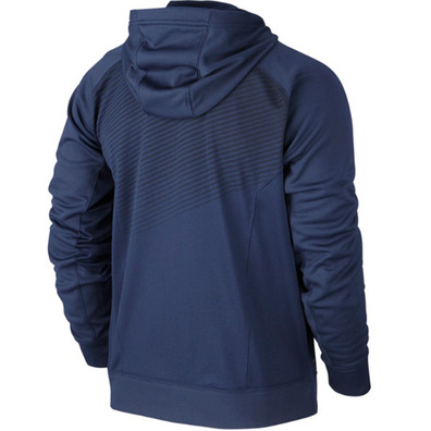 Chaqueta Cap Nike Logo (USA) GT PF Full-Zip (453/navy/rojo/bl)