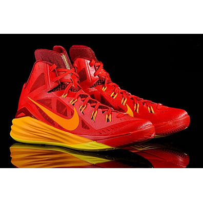 Nike Lunar Hyperdunk 2014 "Spain" (676/red/yellow)