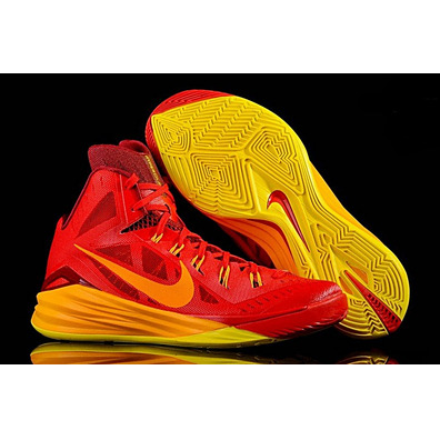 Nike Lunar Hyperdunk 2014 "Spain" (676/red/yellow)