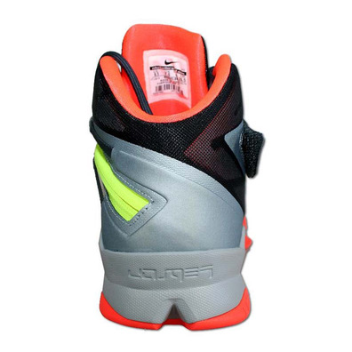 Nike Zoom LeBron Soldier VIII "Dap" (080/gris/negro/naranja/volt)