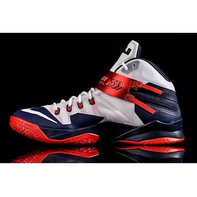 Nike Zoom LeBron Soldier VIII "USA" (114/white/navy/red)