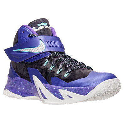 Nike Zoom LeBron Soldier VIII "Arrow" (505/courtpurple/negro/hypergrape)