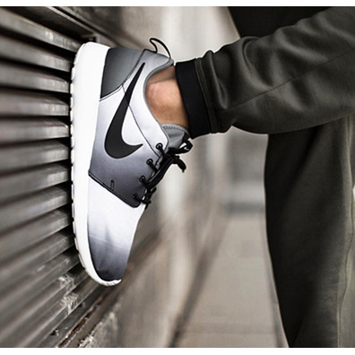 Nike Roshe One Print "Eclipse" (015/negro/blanco/gris)