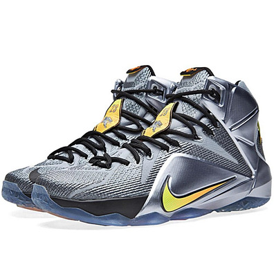 Lebron XII "Flight" (080/wolfgrey/bright citrus/negro)