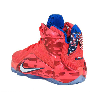 Lebron XII "Usa Day" GS Niñ@ (616/lt crimson/blanco/bright crimson)