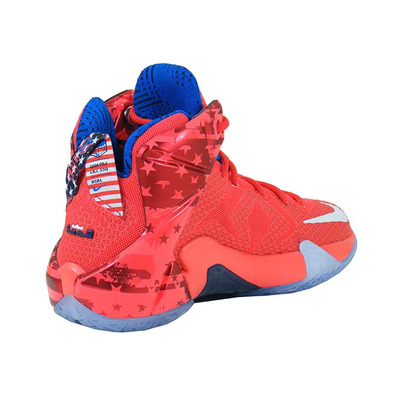 Lebron XII "Usa Day" GS Niñ@ (616/lt crimson/blanco/bright crimson)