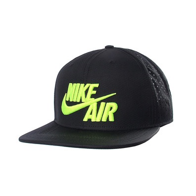 Gorra Nike Air Pro Perf  (010/negro/blue/volt)