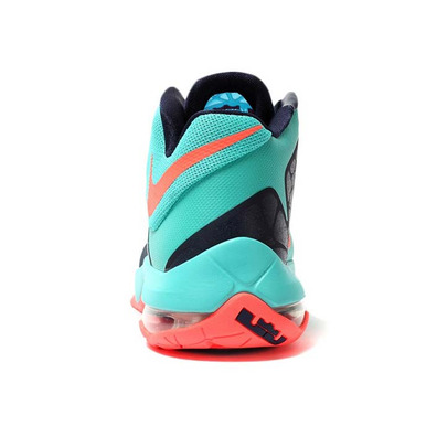 Lebron Ambassador VII "Sea Green" (484/turquesa/hot lava/navy)