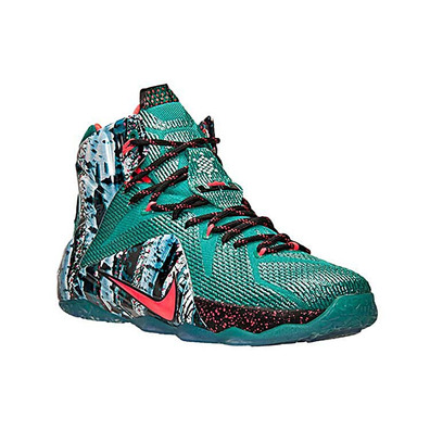 Lebron XII Christmas "Akron Birch" (363/verde esmeralda/esmeralda oscuro/hiperponche)