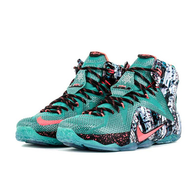 Lebron XII Christmas "Akron Birch" (363/verde esmeralda/esmeralda oscuro/hiperponche)