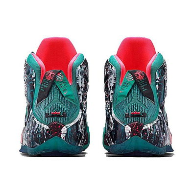 Lebron XII Christmas "Akron Birch" (363/verde esmeralda/esmeralda oscuro/hiperponche)