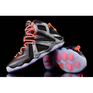 Lebron XII Elite "Rose Gold" (091/negro/metalic red/blanco/hot lava)