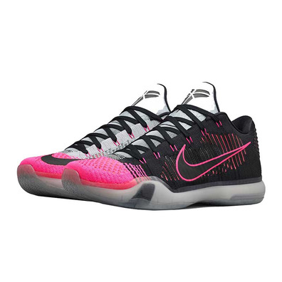 Kobe X Elite Low "Mambacurial" (010/Black/wolf grey/pink fish)