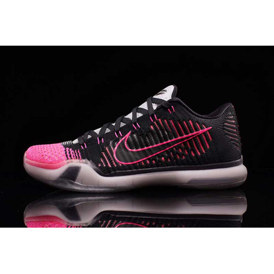 Kobe X Elite Low "Mambacurial" (010/Black/wolf grey/pink fish)