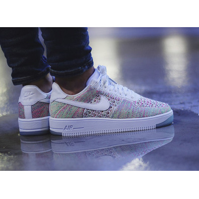 Wmns Air Force 1 Flyknit Low "Multicolor" (102/white/emerald/white)