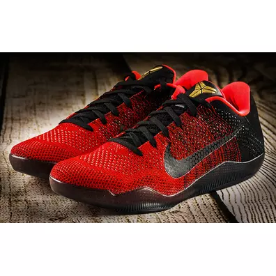 Kobe XI Elite "Achille Heel" (670/university red/black/gold)