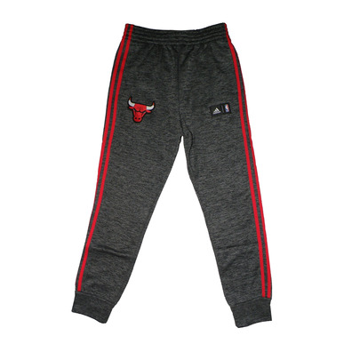 Adidas NBA Pantalón Winter Hoops Chicago Bulls (gris/rojo)